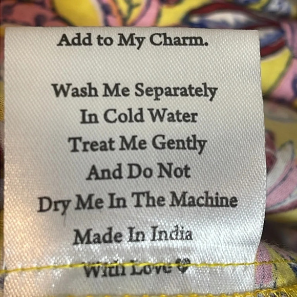 Mille Resort & Travel Midi Dress in Birds of Paradise Yellow Floral size small - Picture 11 of 13